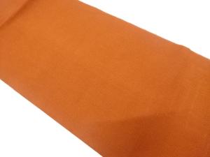 縮緬地　無地　名古屋帯